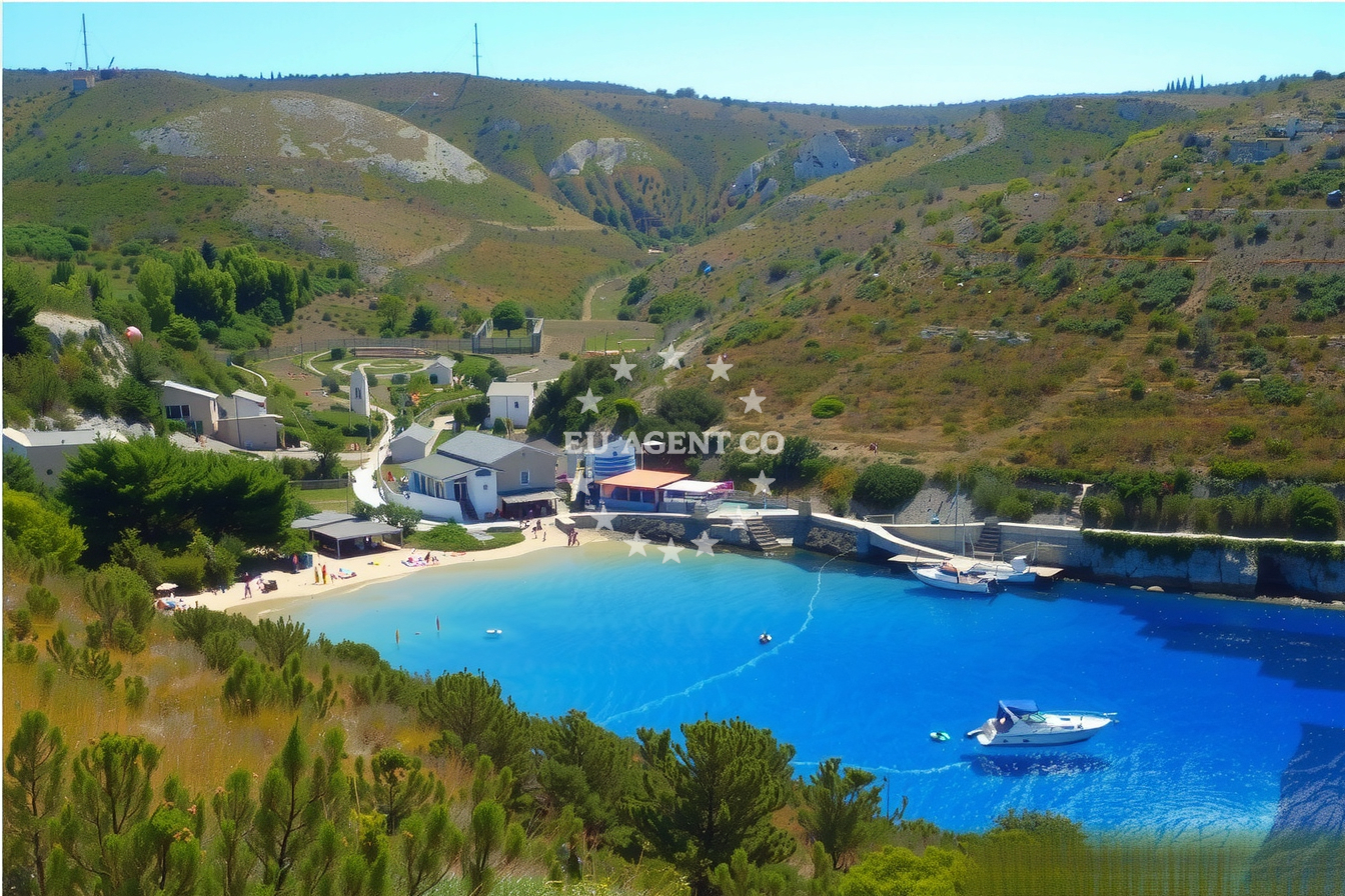 Additional view of Porat anchorage in Anchorage on the island Biševo, Central Dalmatia, Croatia photo 6