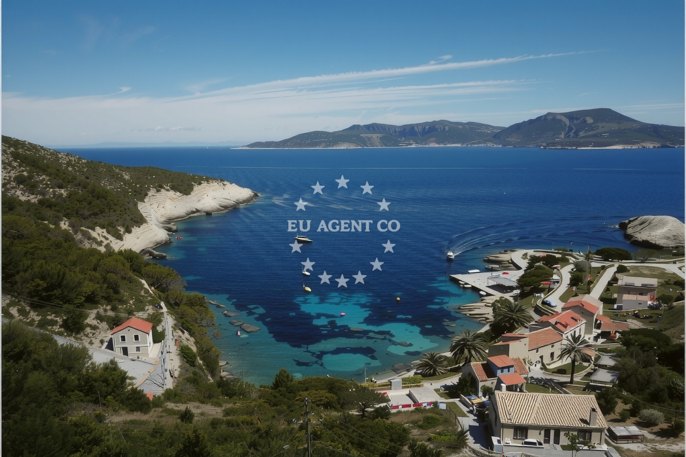 Additional view of Porat anchorage in Anchorage on the island Biševo, Central Dalmatia, Croatia photo 8