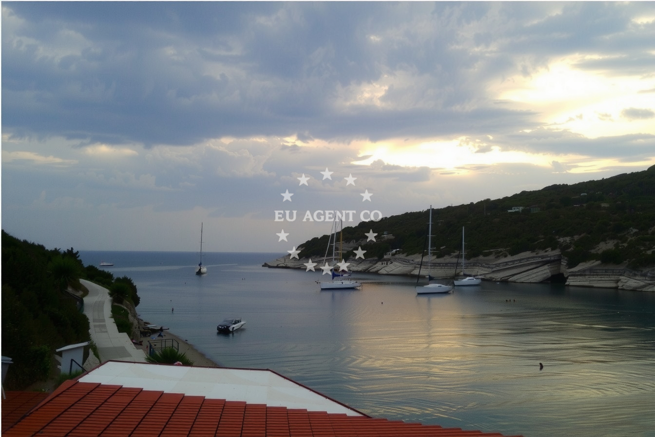 Additional view of Porat anchorage in Anchorage on the island Biševo, Central Dalmatia, Croatia photo 10