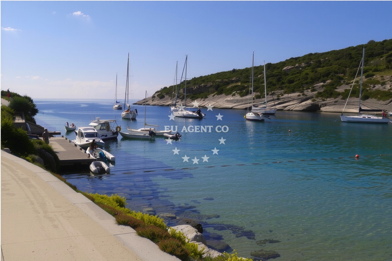 Additional view of Porat anchorage in Anchorage on the island Biševo, Central Dalmatia, Croatia photo 11