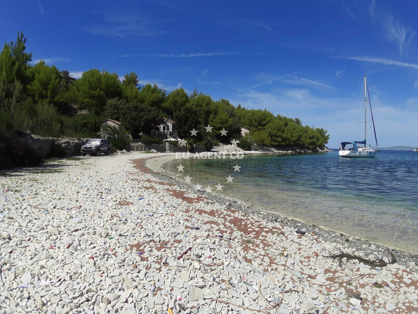 Additional view of Bobovišća anchorage in Anchorage in Bobovišće on the island Brač, Central Dalmatia, Croatia photo 13