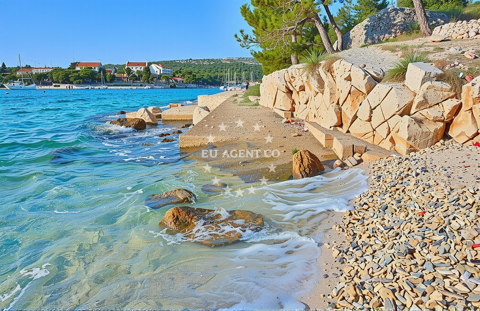 Additional view of Anchorage in Anchorage in Milna (Brač) on the island Brač, Central Dalmatia, Croatia photo 5