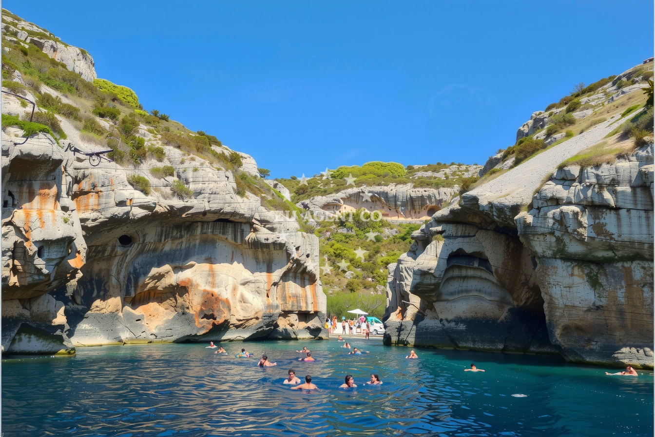 Additional view of Stiniva anchorage in Anchorage on the island Brač, Central Dalmatia, Croatia photo 8