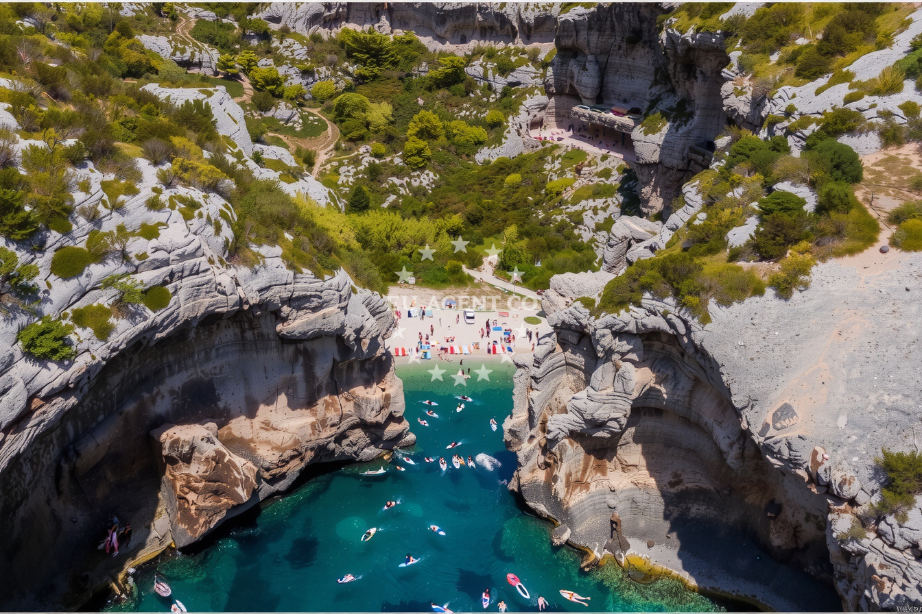 Additional view of Stiniva anchorage in Anchorage on the island Brač, Central Dalmatia, Croatia photo 9