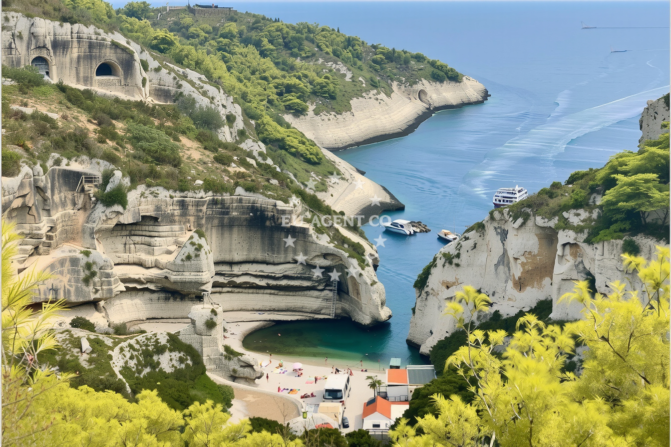 Additional view of Stiniva anchorage in Anchorage on the island Brač, Central Dalmatia, Croatia photo 13