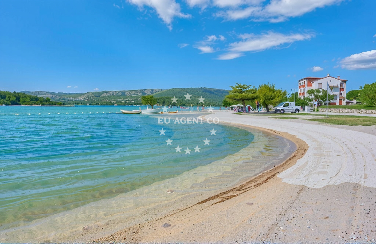 Nearby Žaborić Beach, Brodarica
