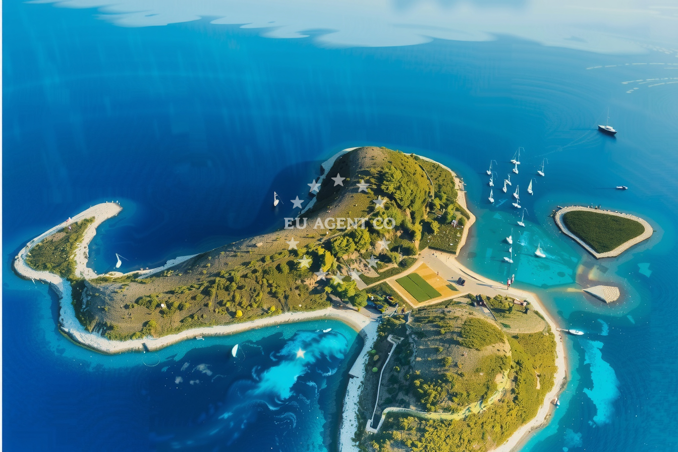 Additional view of Budikovac anchorage in Anchorage on the island Budikovac Veli, Central Dalmatia, Croatia photo 8