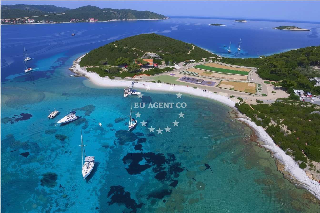 Additional view of Budikovac anchorage in Anchorage on the island Budikovac Veli, Central Dalmatia, Croatia photo 10