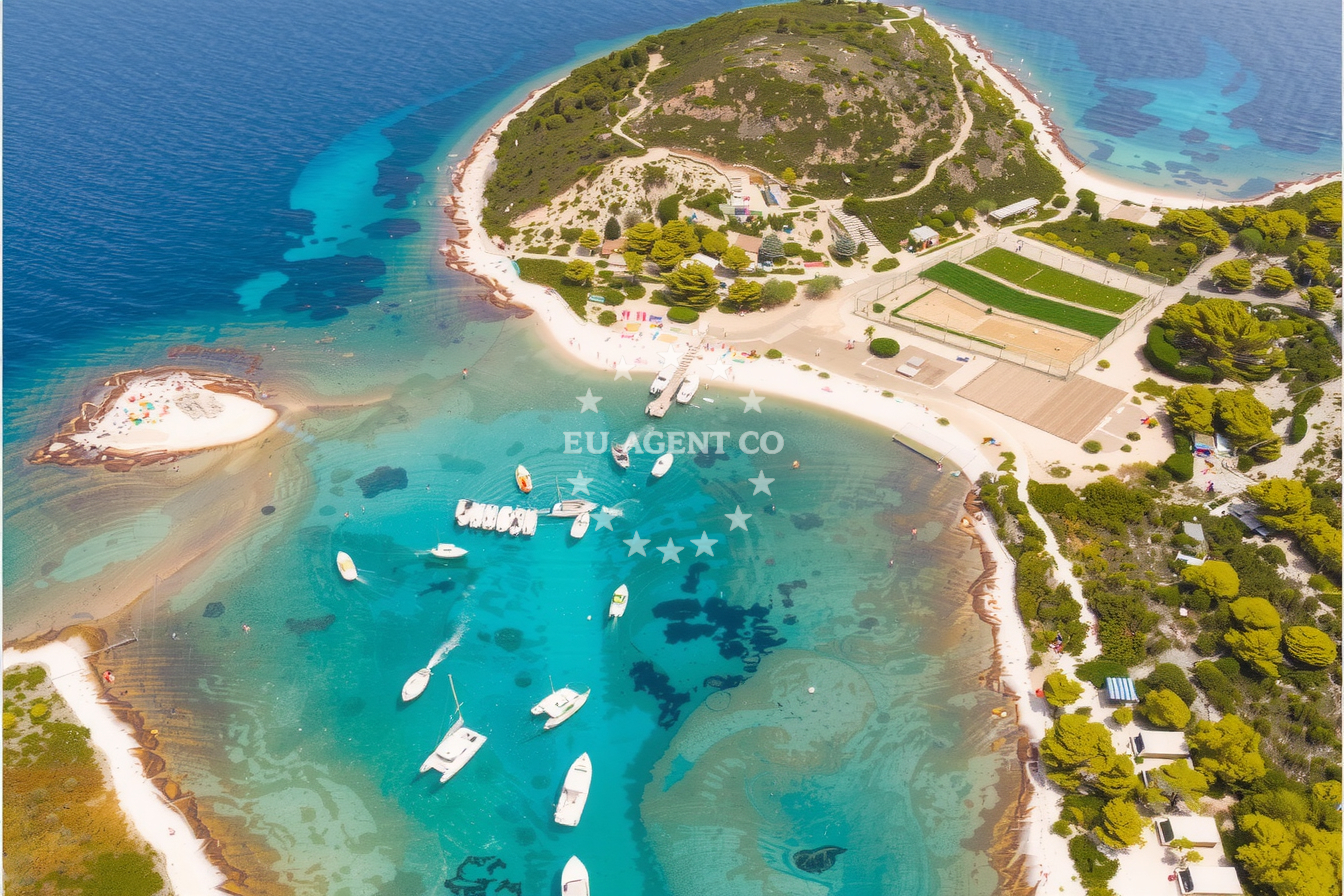Additional view of Budikovac anchorage in Anchorage on the island Budikovac Veli, Central Dalmatia, Croatia photo 7