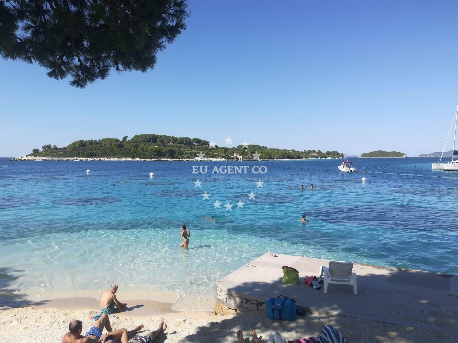 Additional view of Anchorage in Anchorage on the island Čiovo, Central Dalmatia, Croatia photo 4