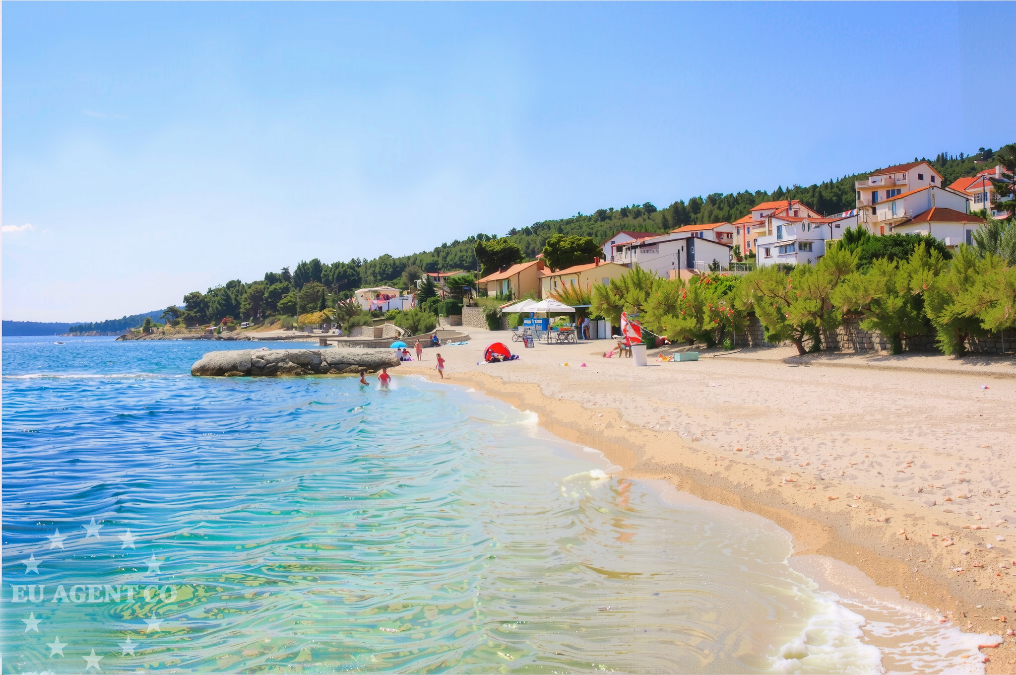 Additional view of Anchorage in Anchorage on the island Čiovo, Central Dalmatia, Croatia photo 8