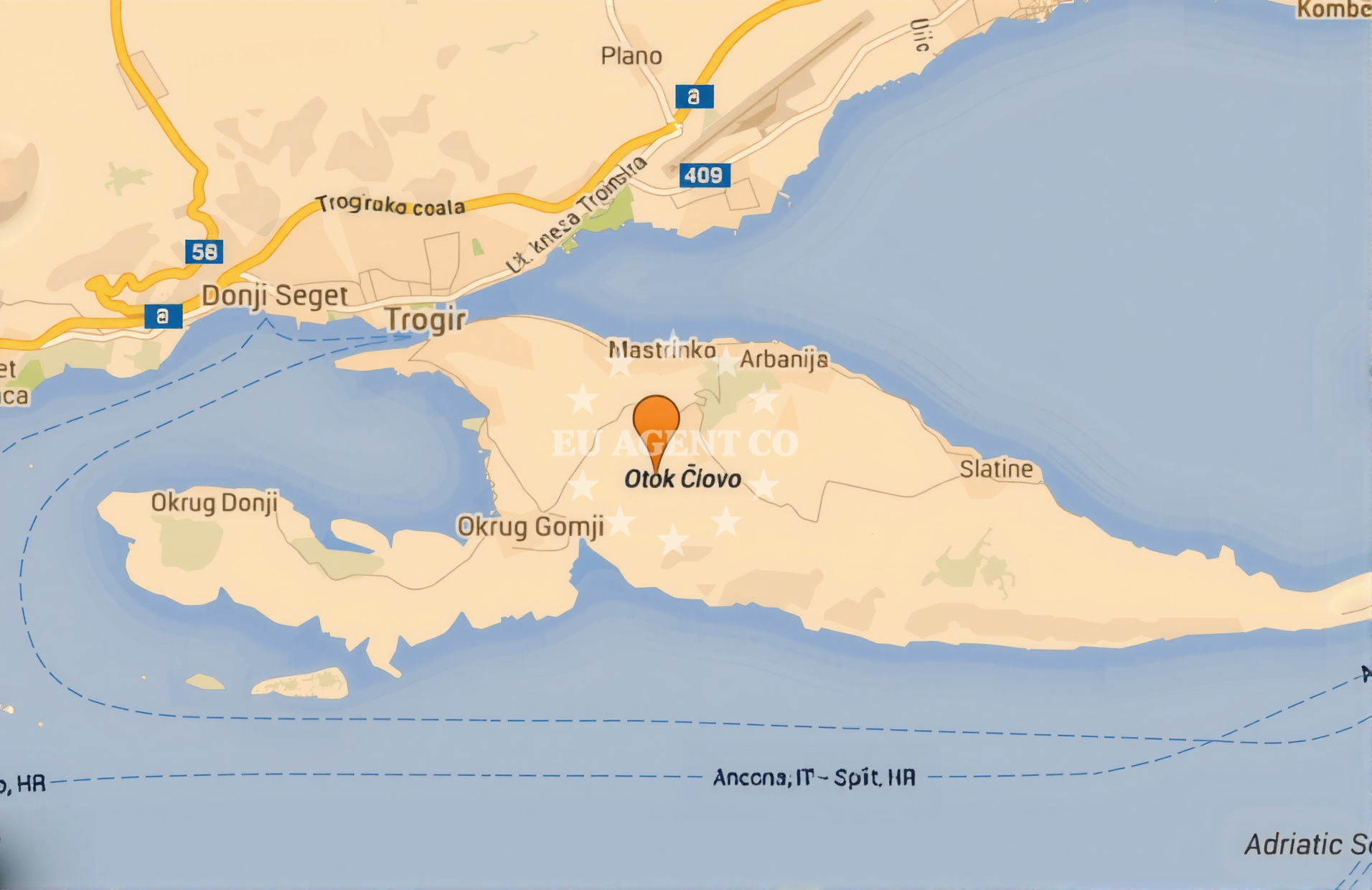 Additional view of Anchorage in Anchorage on the island Čiovo, Central Dalmatia, Croatia photo 7