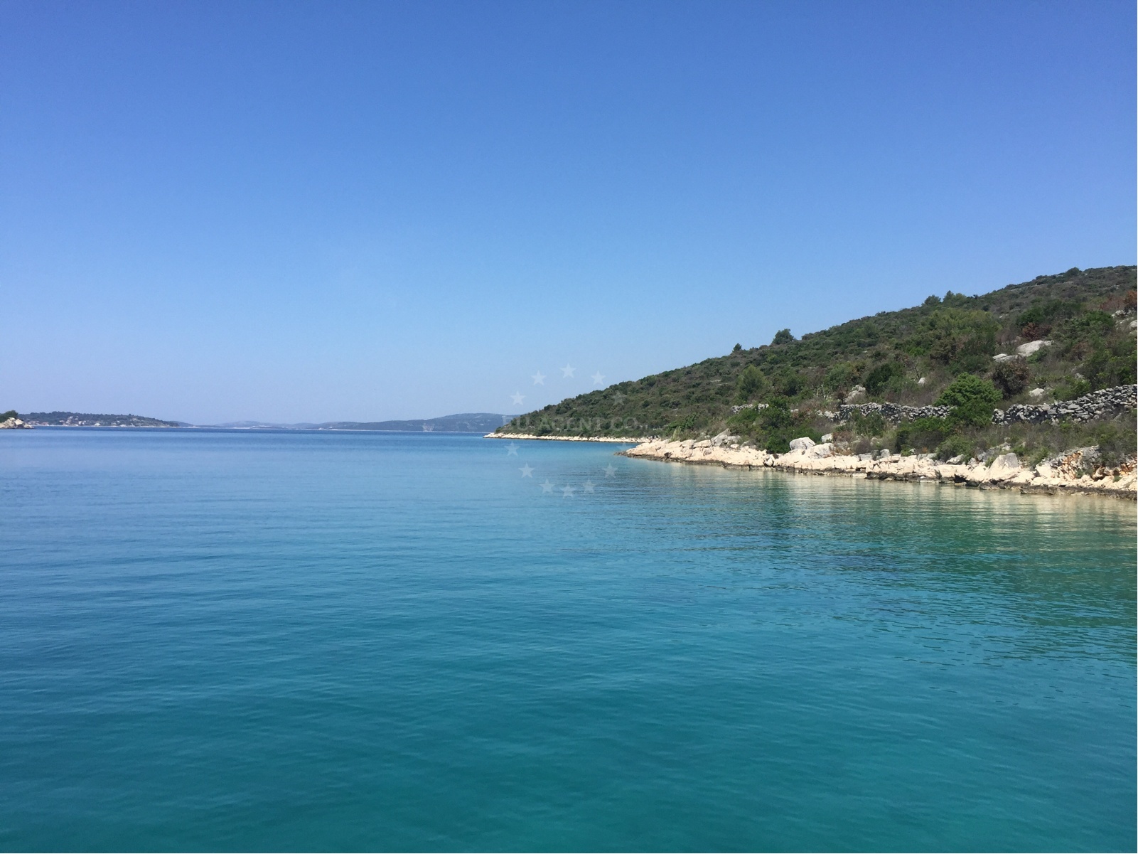 Mala Luka Beach near Drvenik Veli Anchorage