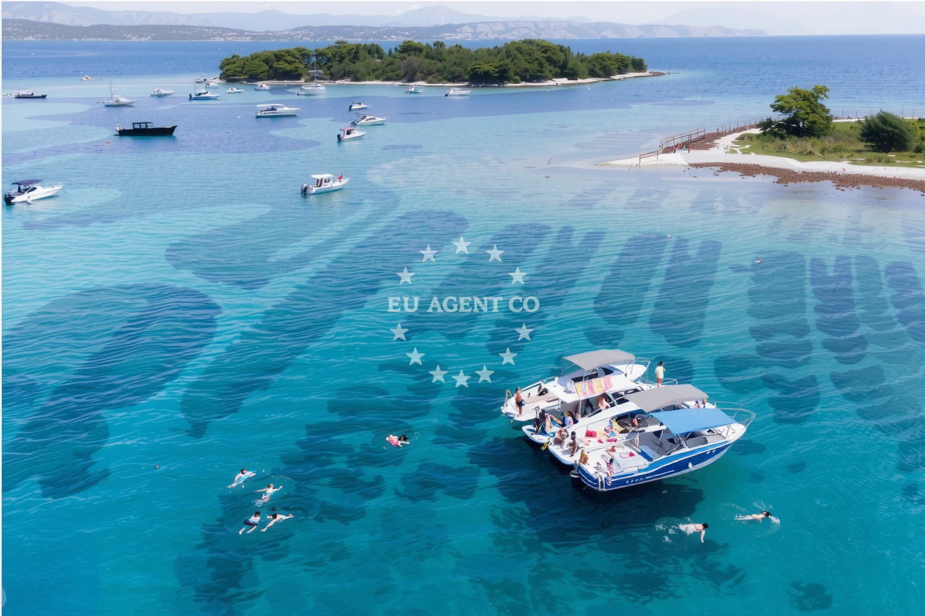 Additional view of Krknjaši anchorage in Anchorage on the island Drvenik Veli, Central Dalmatia, Croatia photo 11