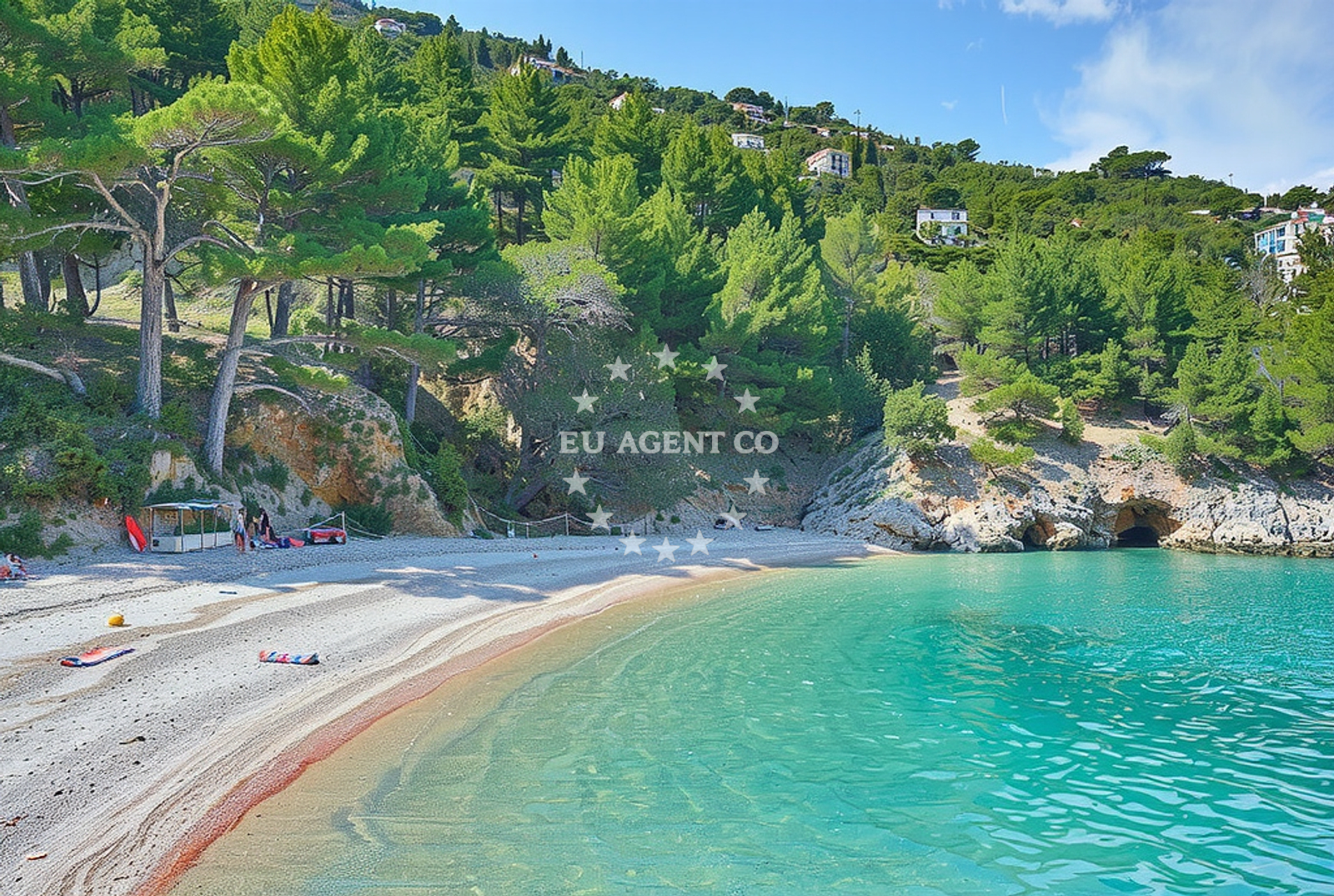 Mala Pogorila Beach near Bogomolje, Hvar, Croatia