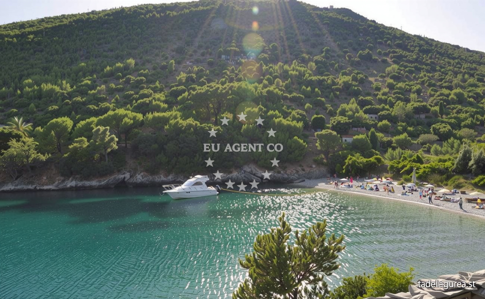 Gambo Beach II near Selca Kod Bogomolja anchorage, Hvar