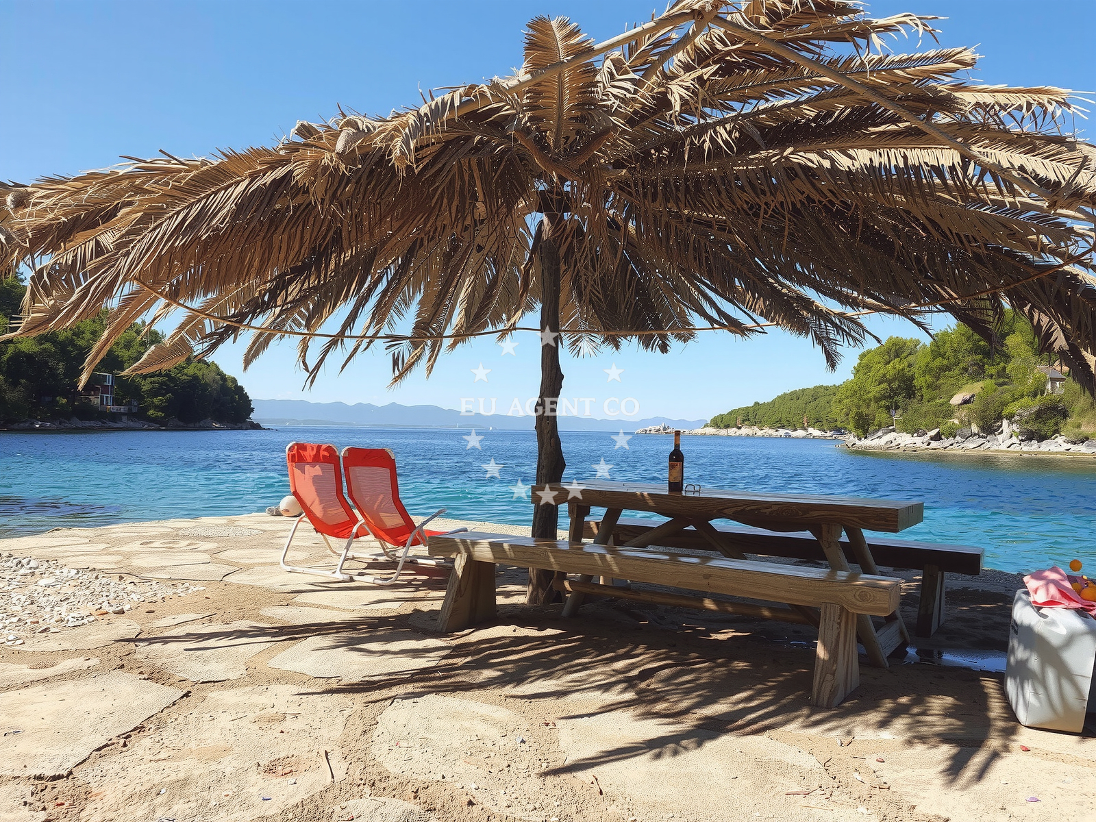 Selca Beach, Hvar, Croatia