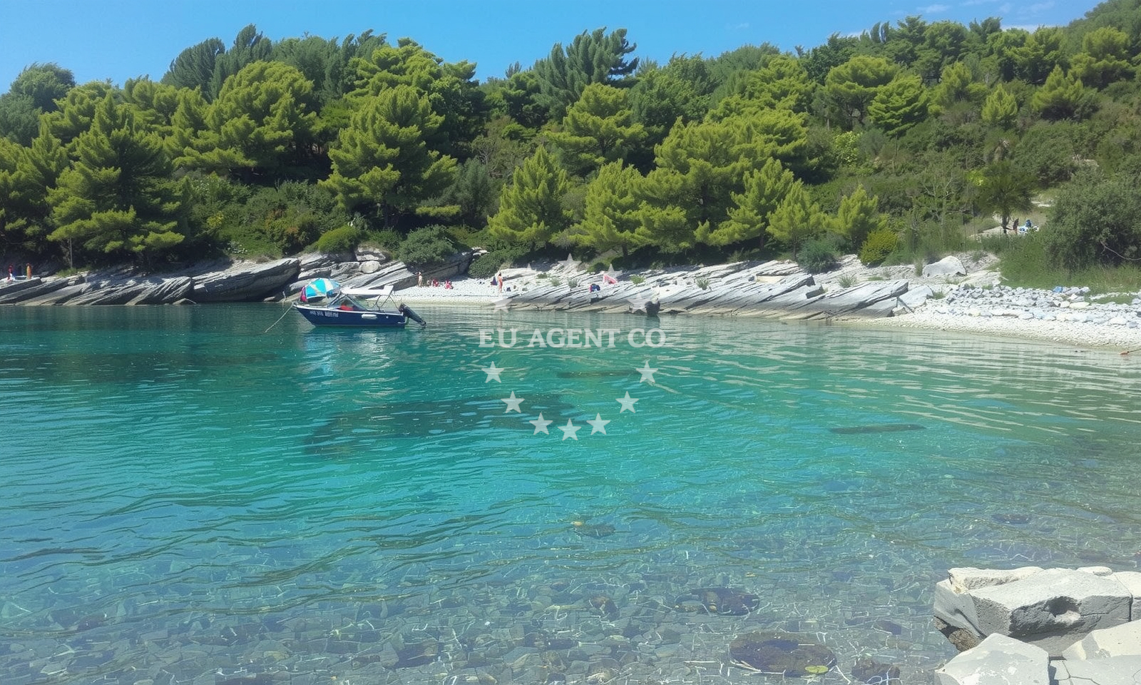 Zidigova bay near Sucuraj anchorage, Hvar