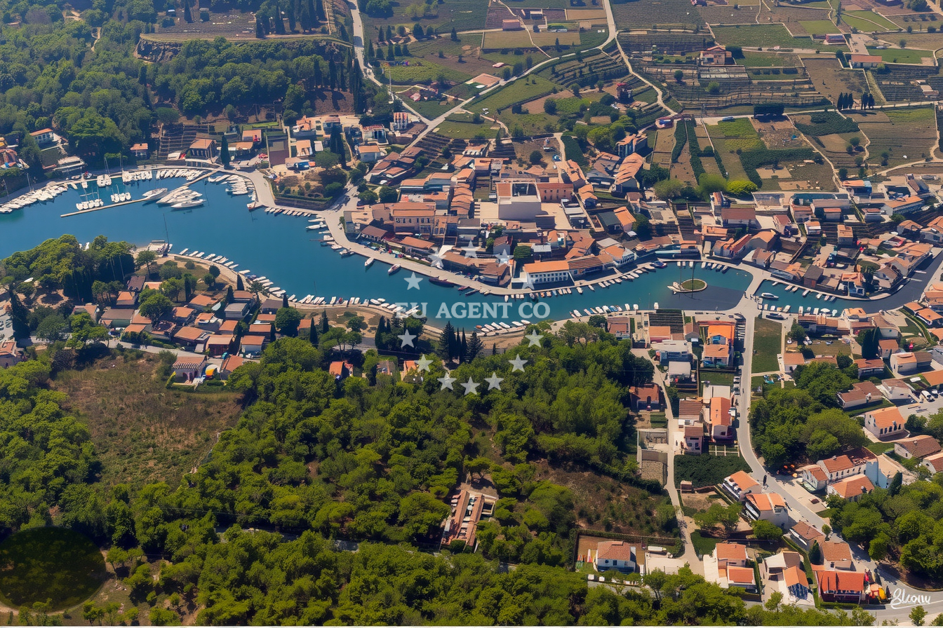Additional view of Uvala Basina anchorage in Anchorage in Vrbanj on the island Hvar, Central Dalmatia, Croatia photo 7
