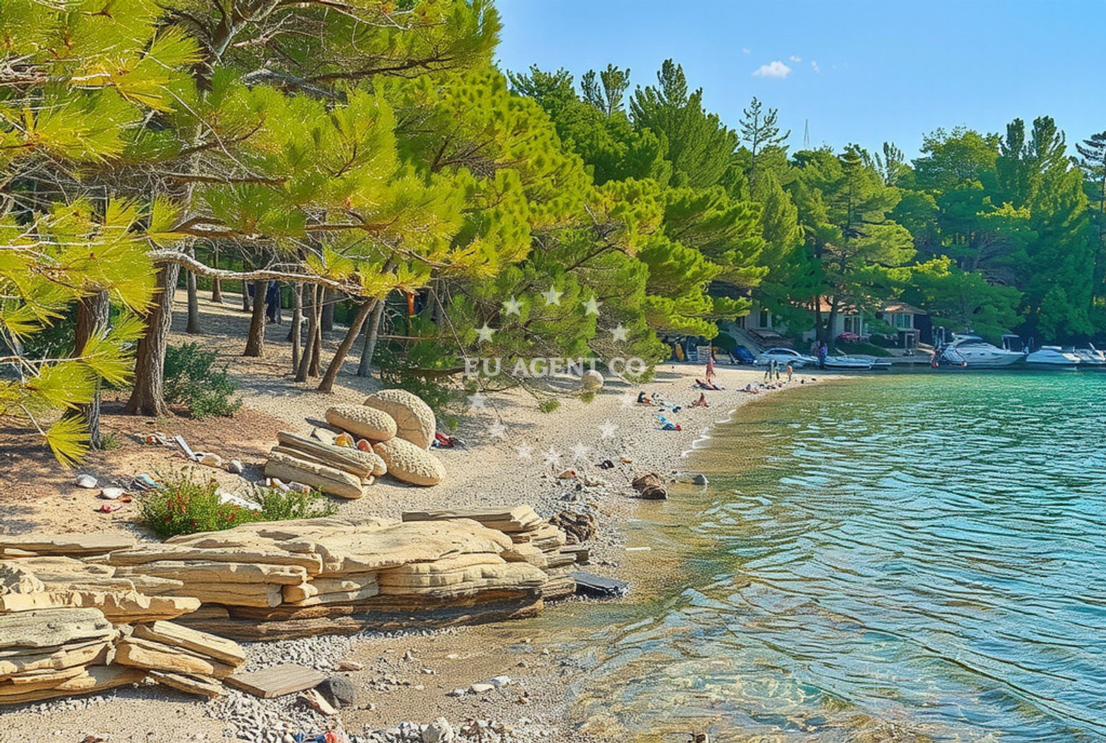 Additional view of Anchorage in Anchorage in Vrboska on the island Hvar, Central Dalmatia, Croatia photo 5