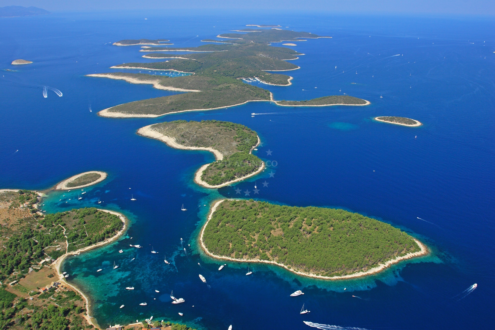 View of Marinkovac from Zdrilca Bay