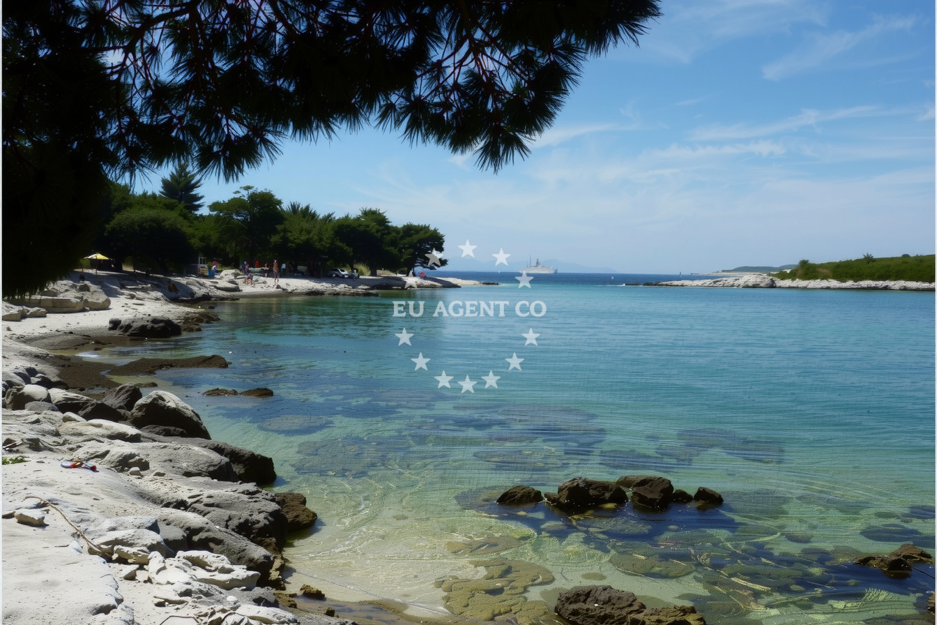 Additional view of Ždrilca Bay anchorage in Anchorage on the island Marinkovac, Central Dalmatia, Croatia photo 15