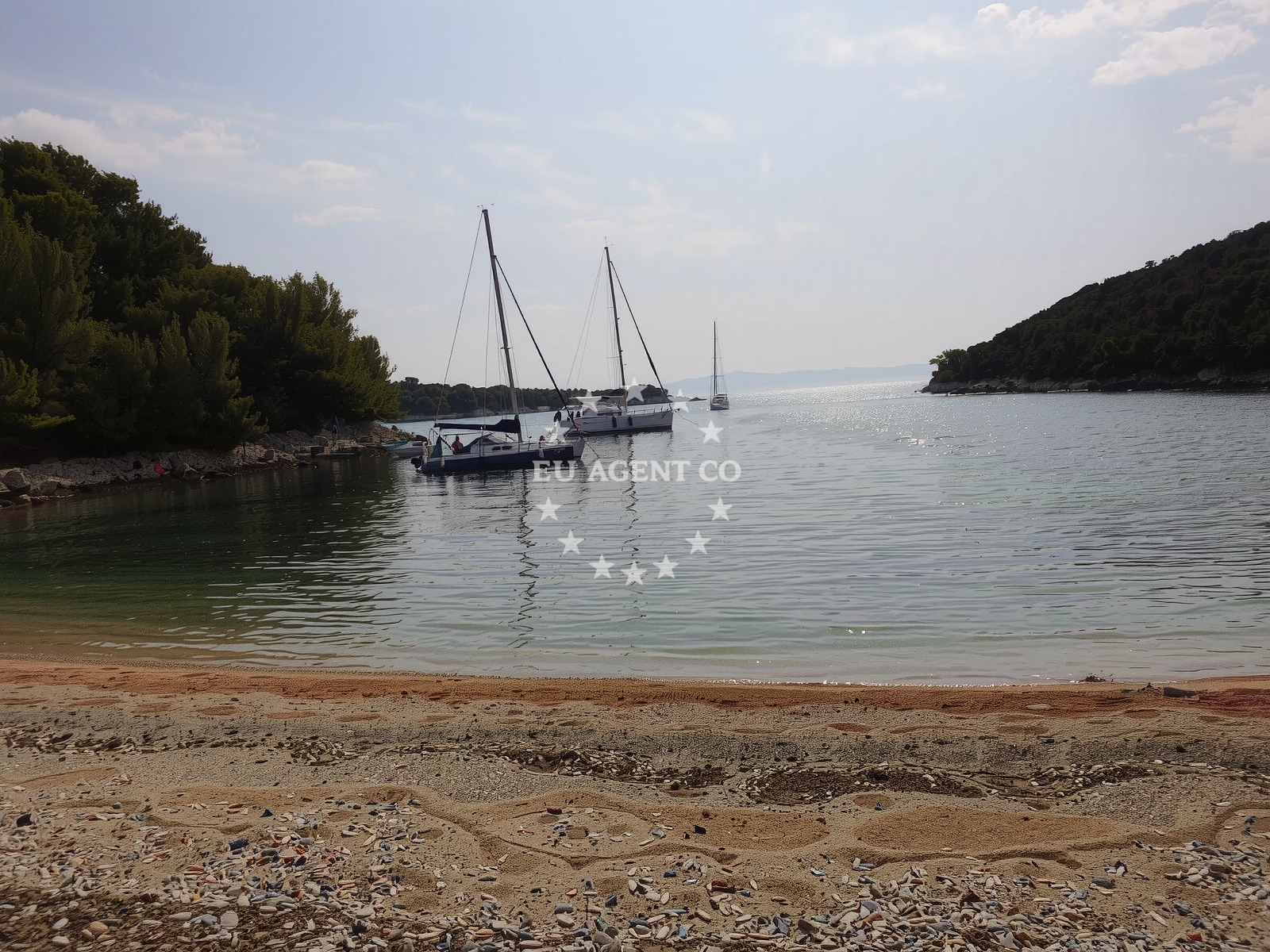 Approach and location view of Anchorage in Anchorage on the island Šćedro, Central Dalmatia, Croatia photo 3