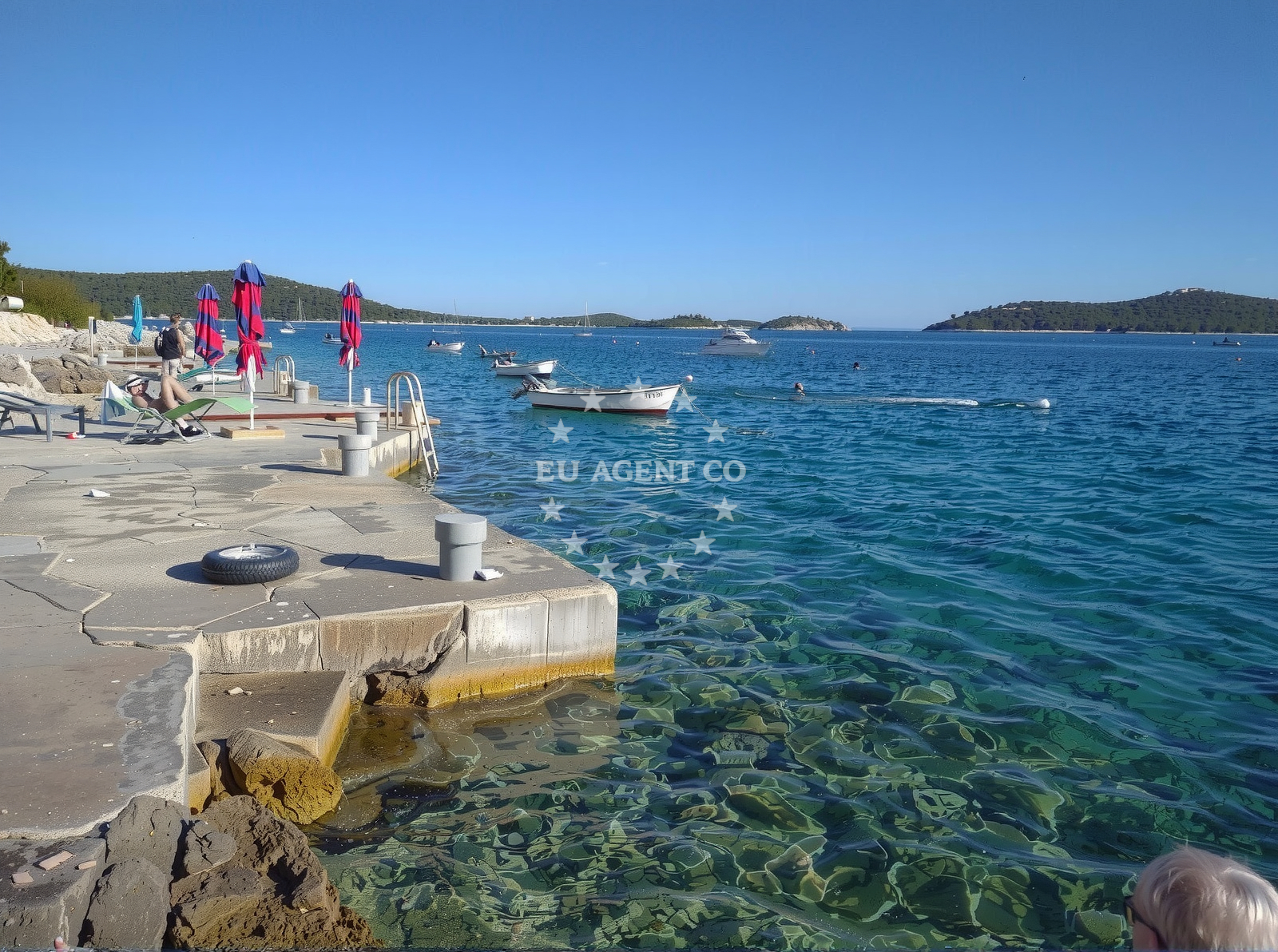Additional view of Stari Trogir anchorage in Anchorage in Sevid, Central Dalmatia, Croatia photo 7