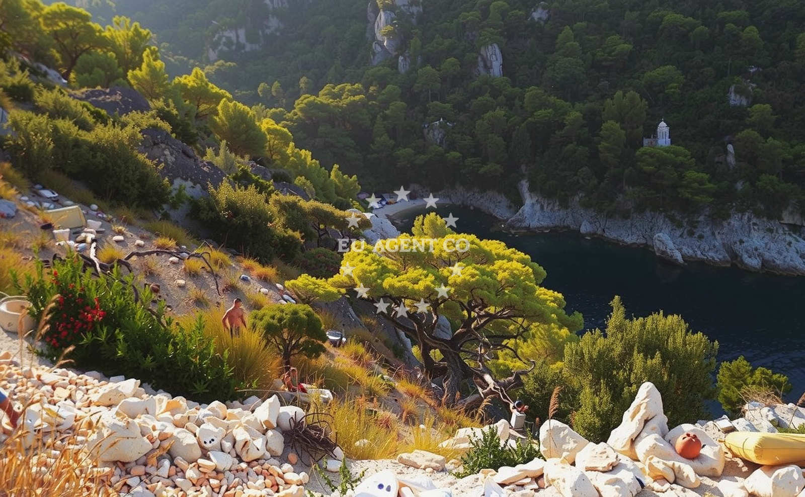 Additional view of Anchorage in Anchorage on the island Šolta, Central Dalmatia, Croatia photo 4