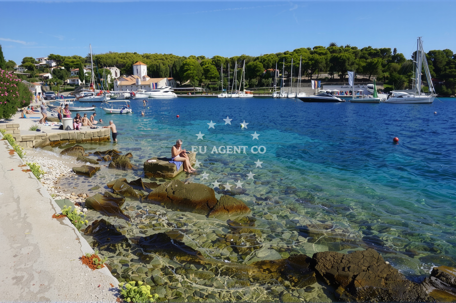 Additional view of Anchorage in Anchorage in Maslinica on the island Šolta, Central Dalmatia, Croatia photo 7