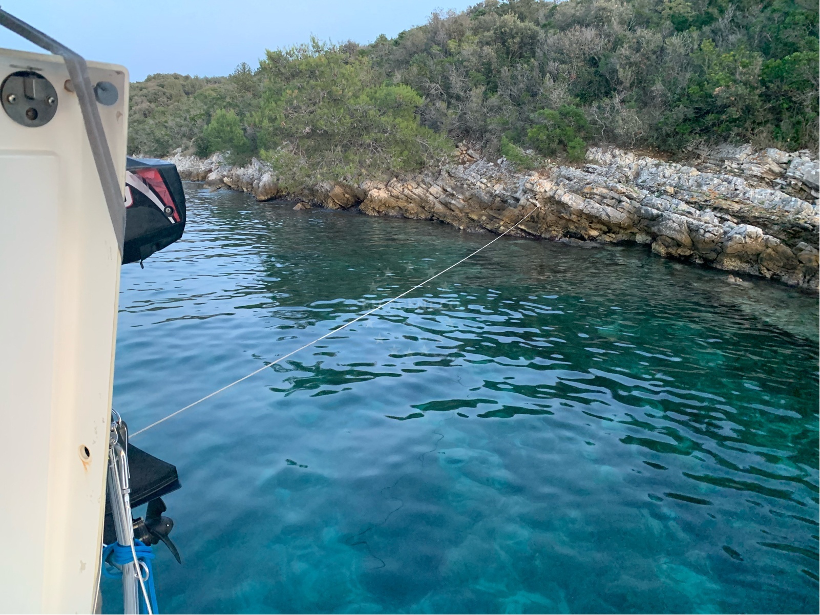 Sandy seabed at Maslinica Anchorage, Central Dalmatia