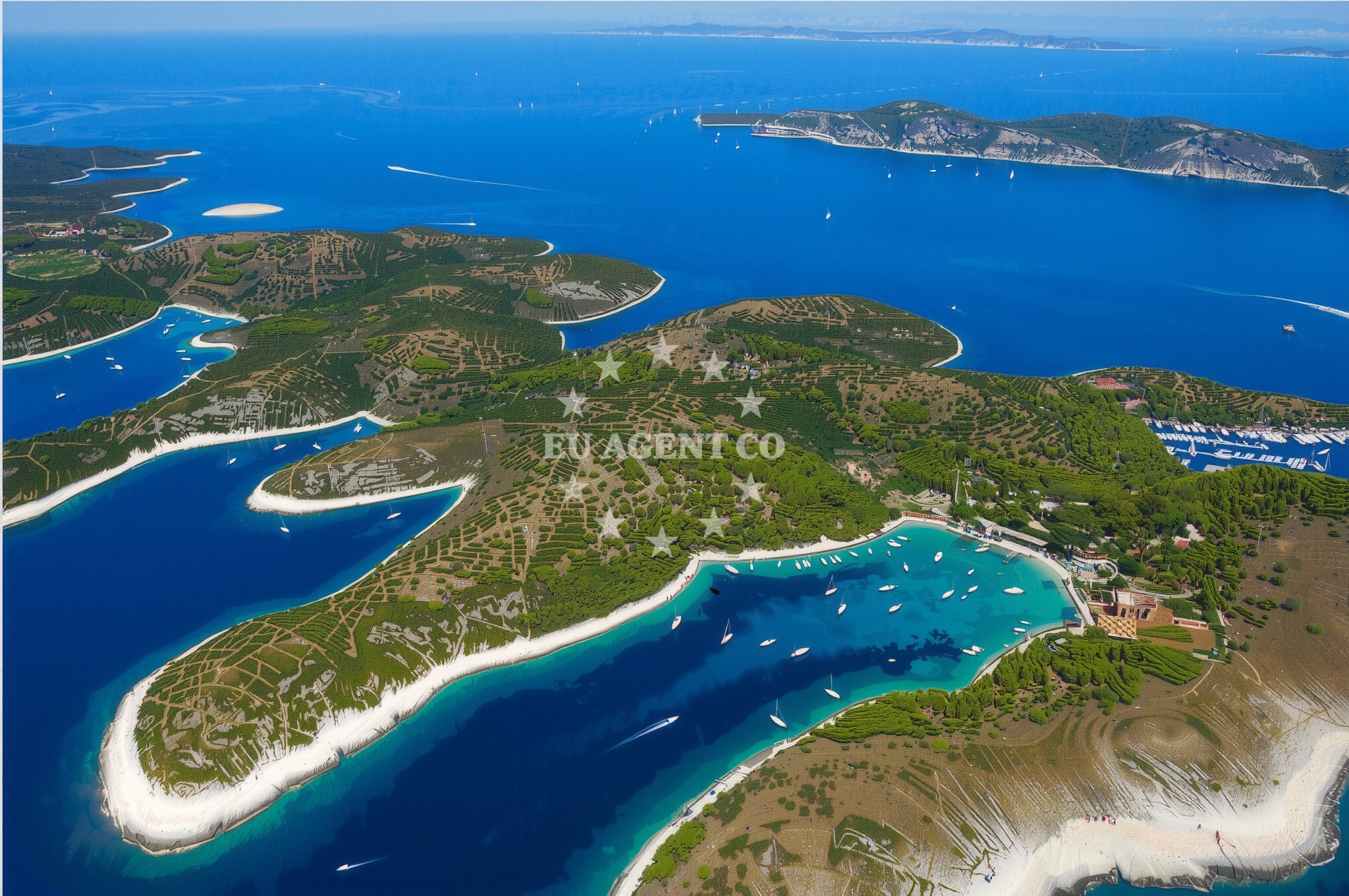 ACI Marina Palmižana, nearby marina to St. Klement anchorage
