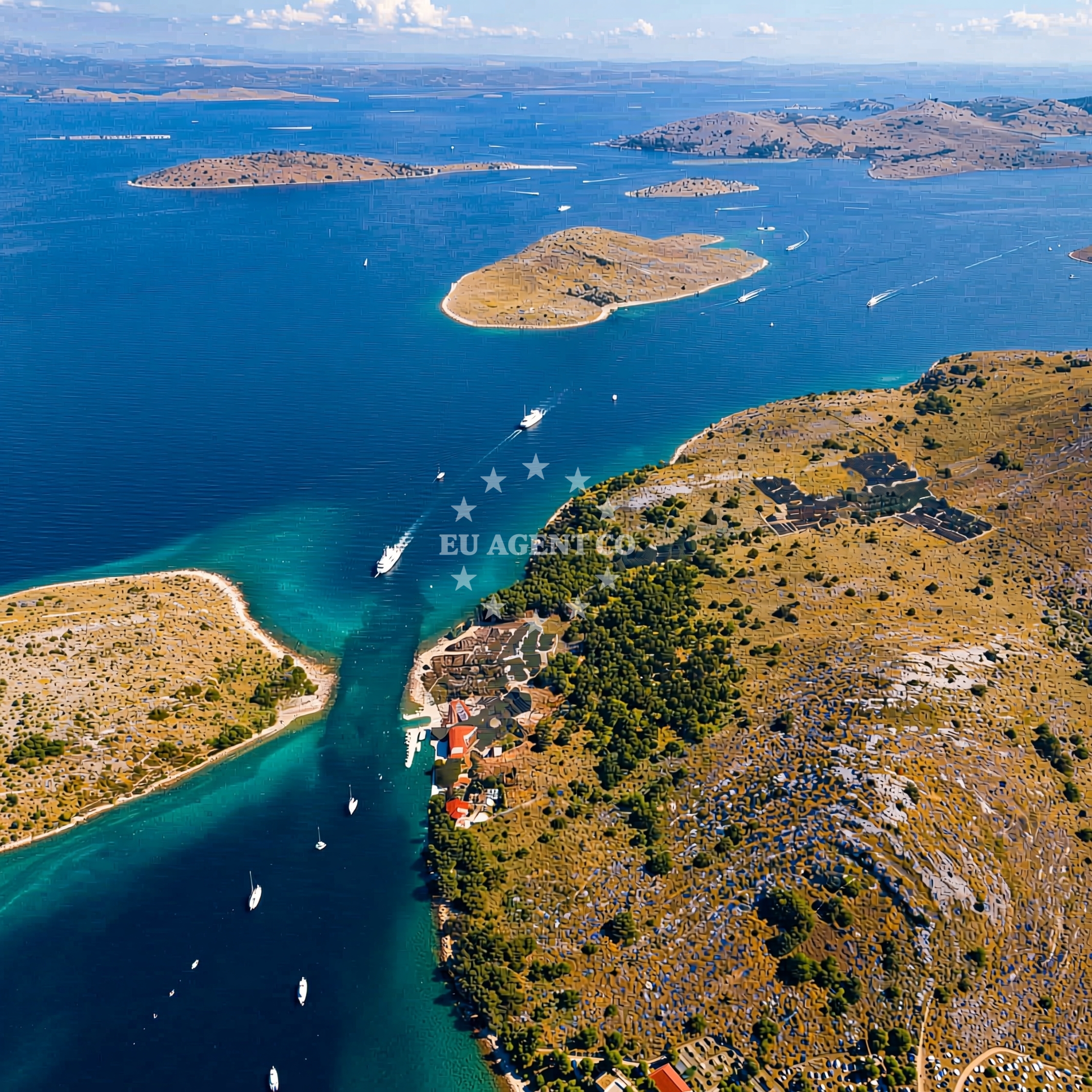 Additional view of Anchorage in Anchorage on the island Tijat, Central Dalmatia, Croatia photo 4