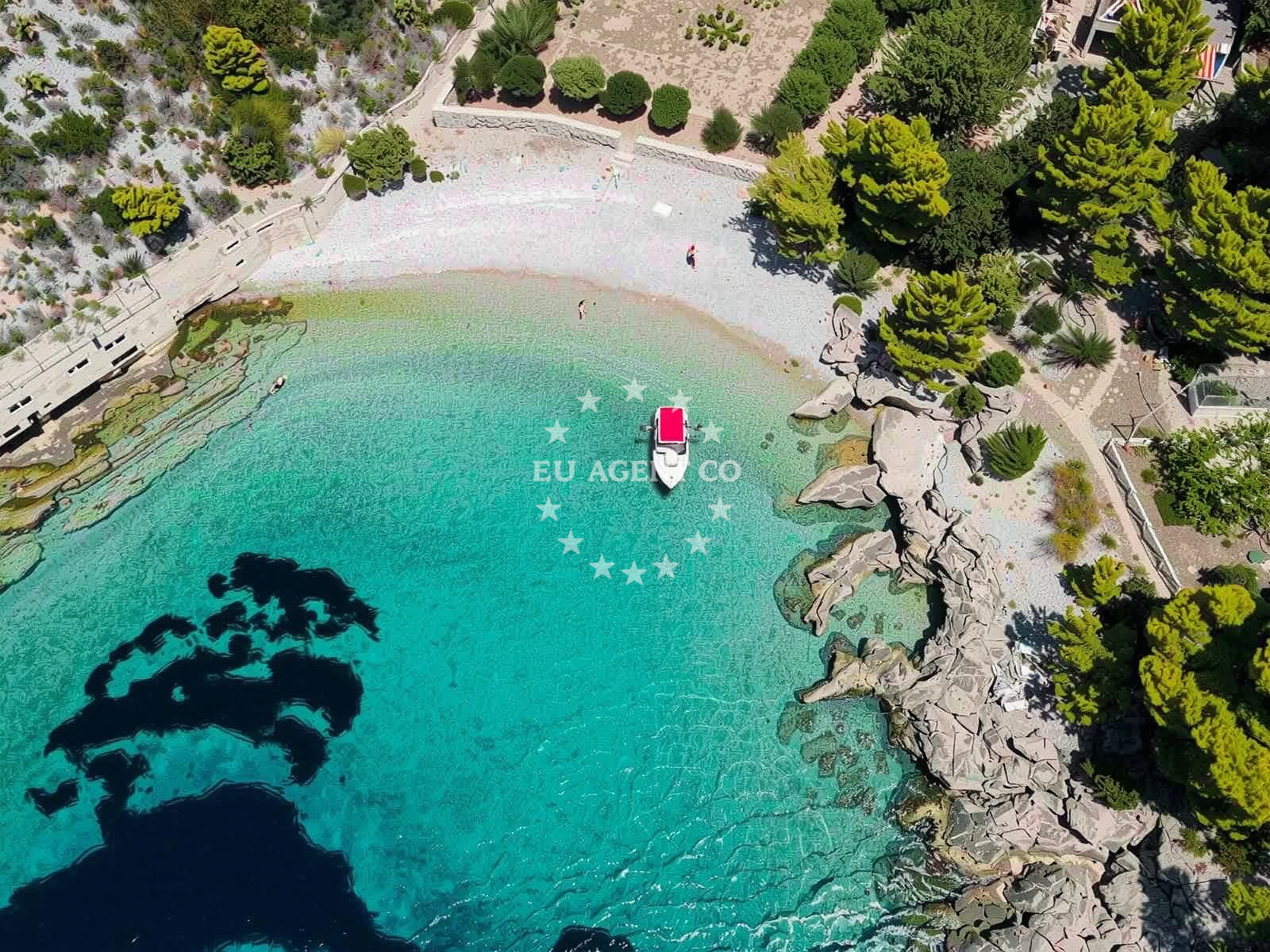 Additional view of Uvala Knezice anchorage in Anchorage in Komiža on the island Vis, Central Dalmatia, Croatia photo 5