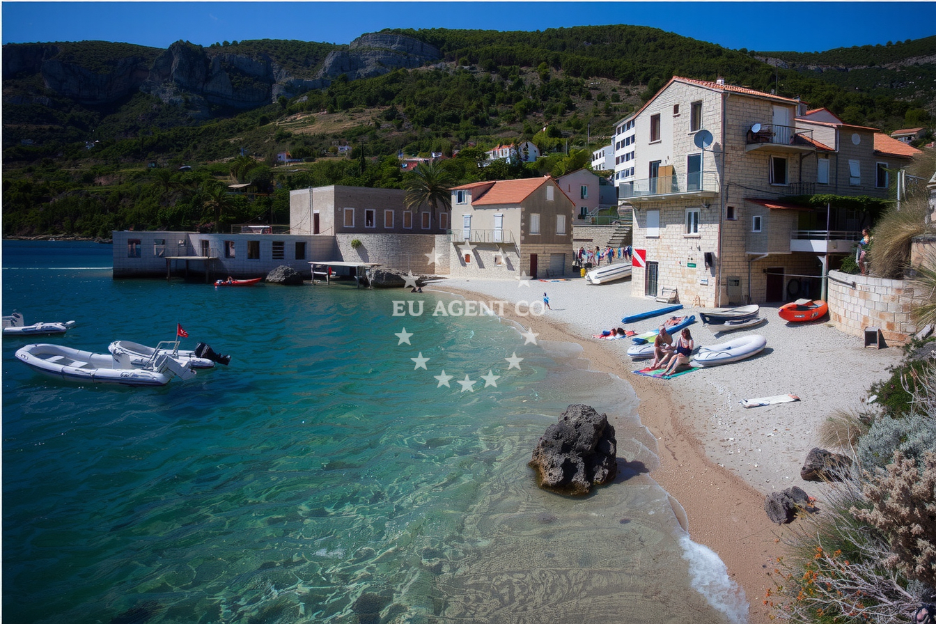 Additional view of Uvala Knezice anchorage in Anchorage in Komiža on the island Vis, Central Dalmatia, Croatia photo 8