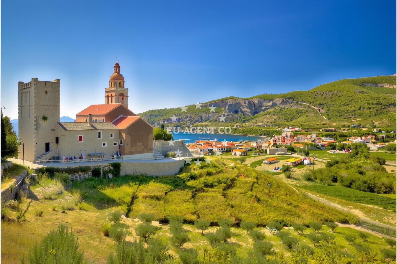 Additional view of Uvala Knezice anchorage in Anchorage in Komiža on the island Vis, Central Dalmatia, Croatia photo 12