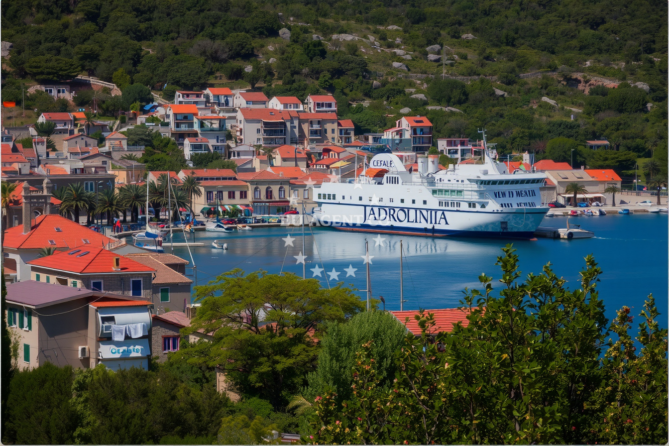 Additional view of Vis luka anchorage in Anchorage in Vis on the island Vis, Central Dalmatia, Croatia photo 15