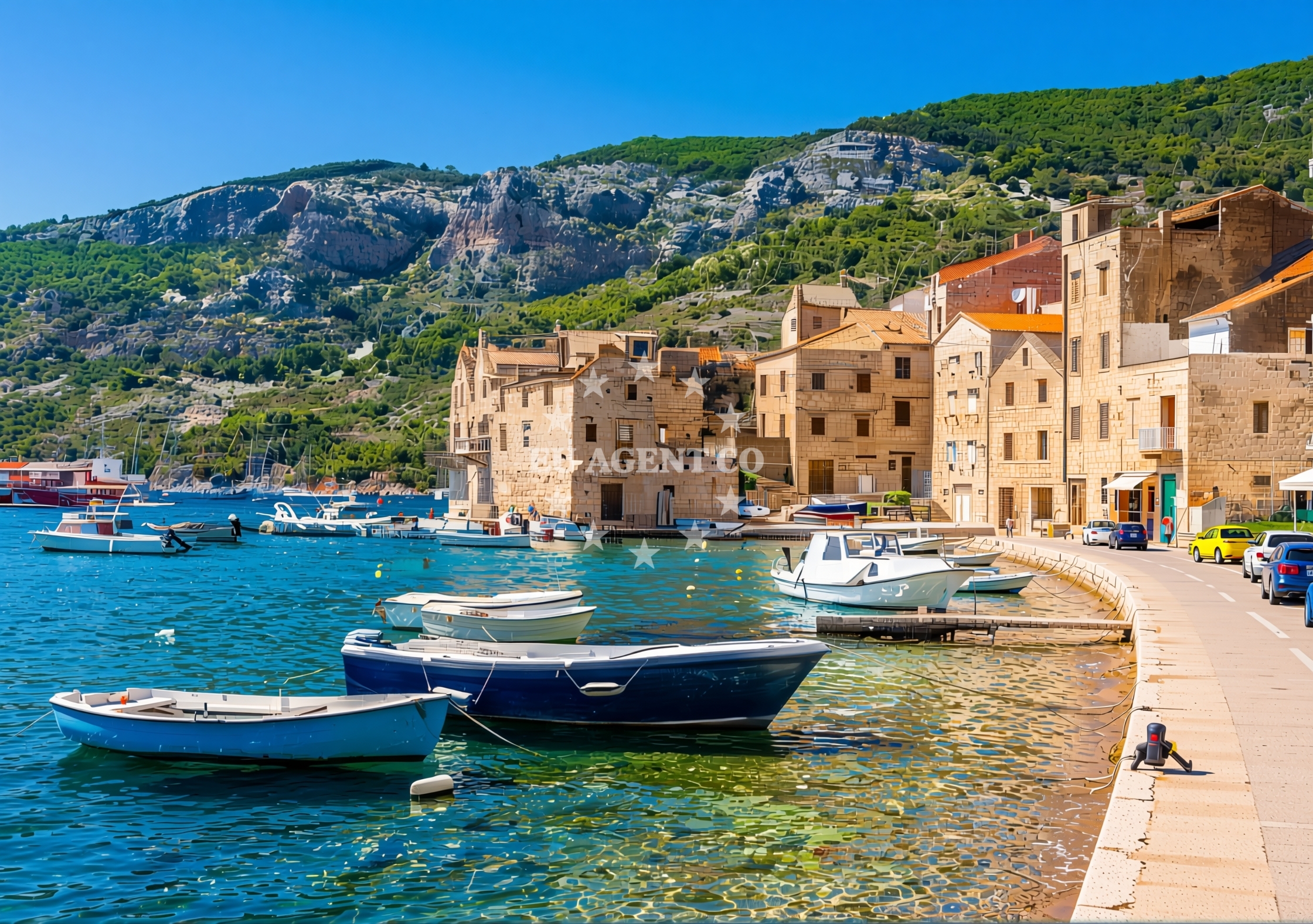 Additional view of Anchorage in Anchorage on the island Zmajan, Central Dalmatia, Croatia photo 4