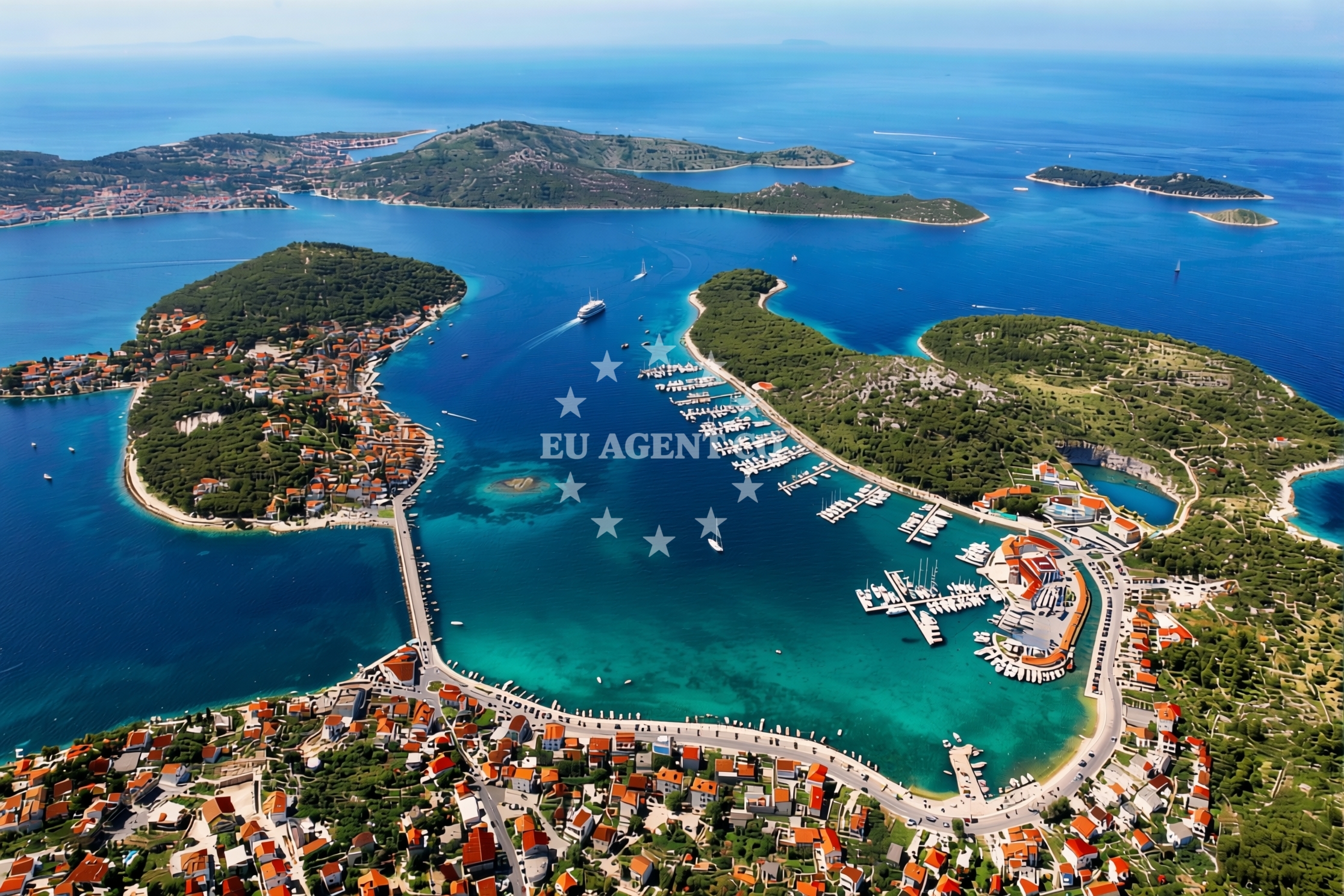 Additional view of Anchorage in Anchorage on the island Zmajan, Central Dalmatia, Croatia photo 9