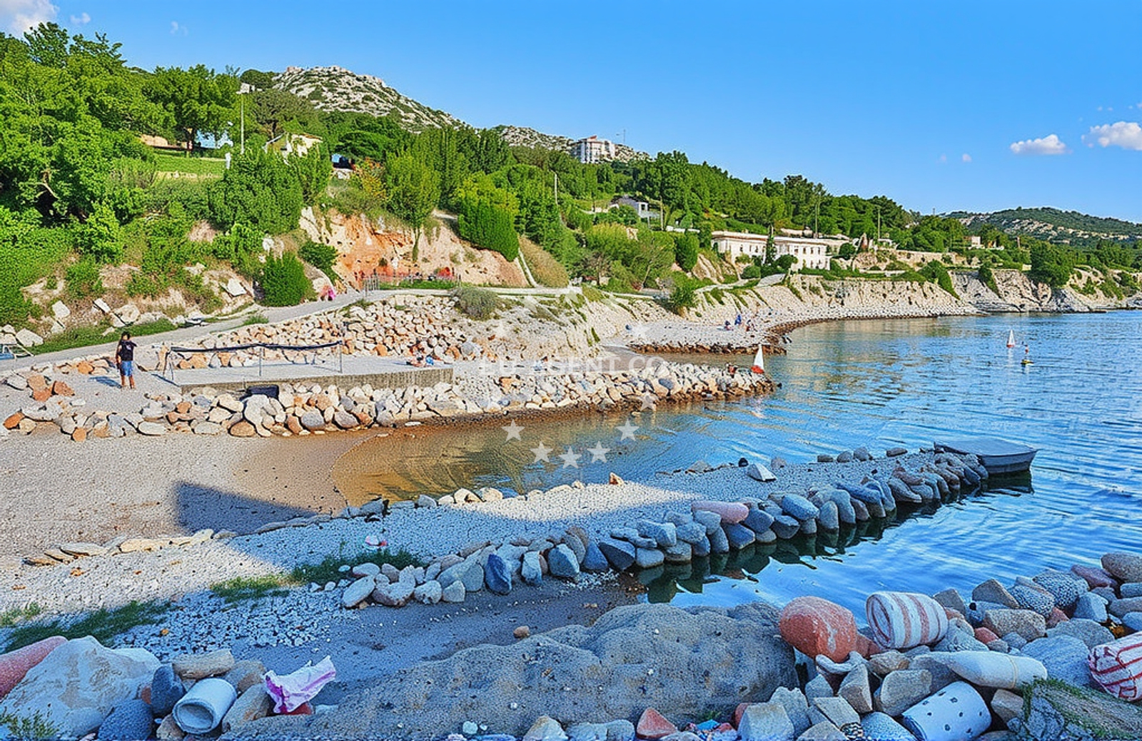 ACI Marina Šimuni, a nearby marina for refueling and overnight stays