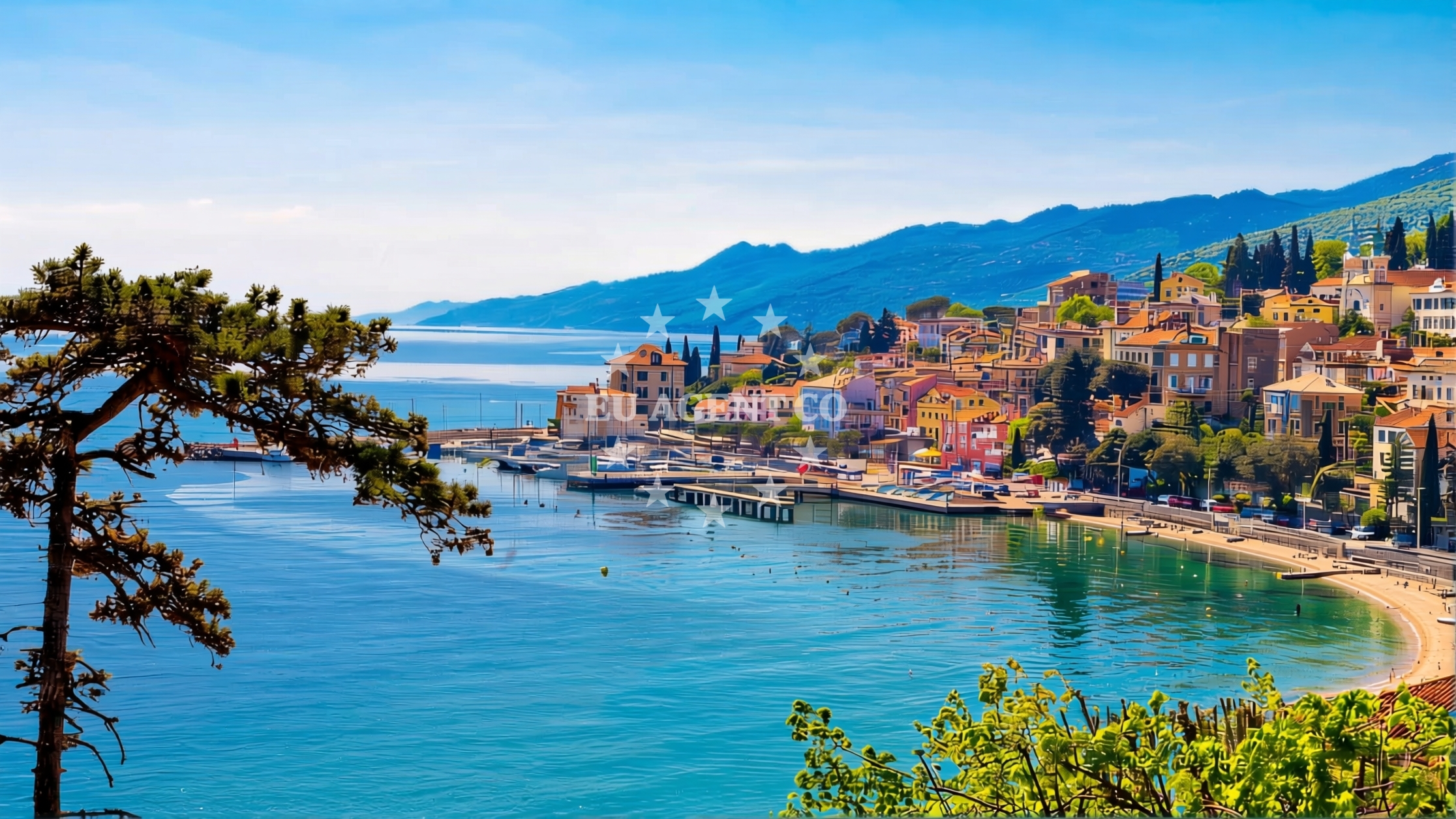 Zaglav, a nearby landmark on Cres Island, offering scenic hiking trails