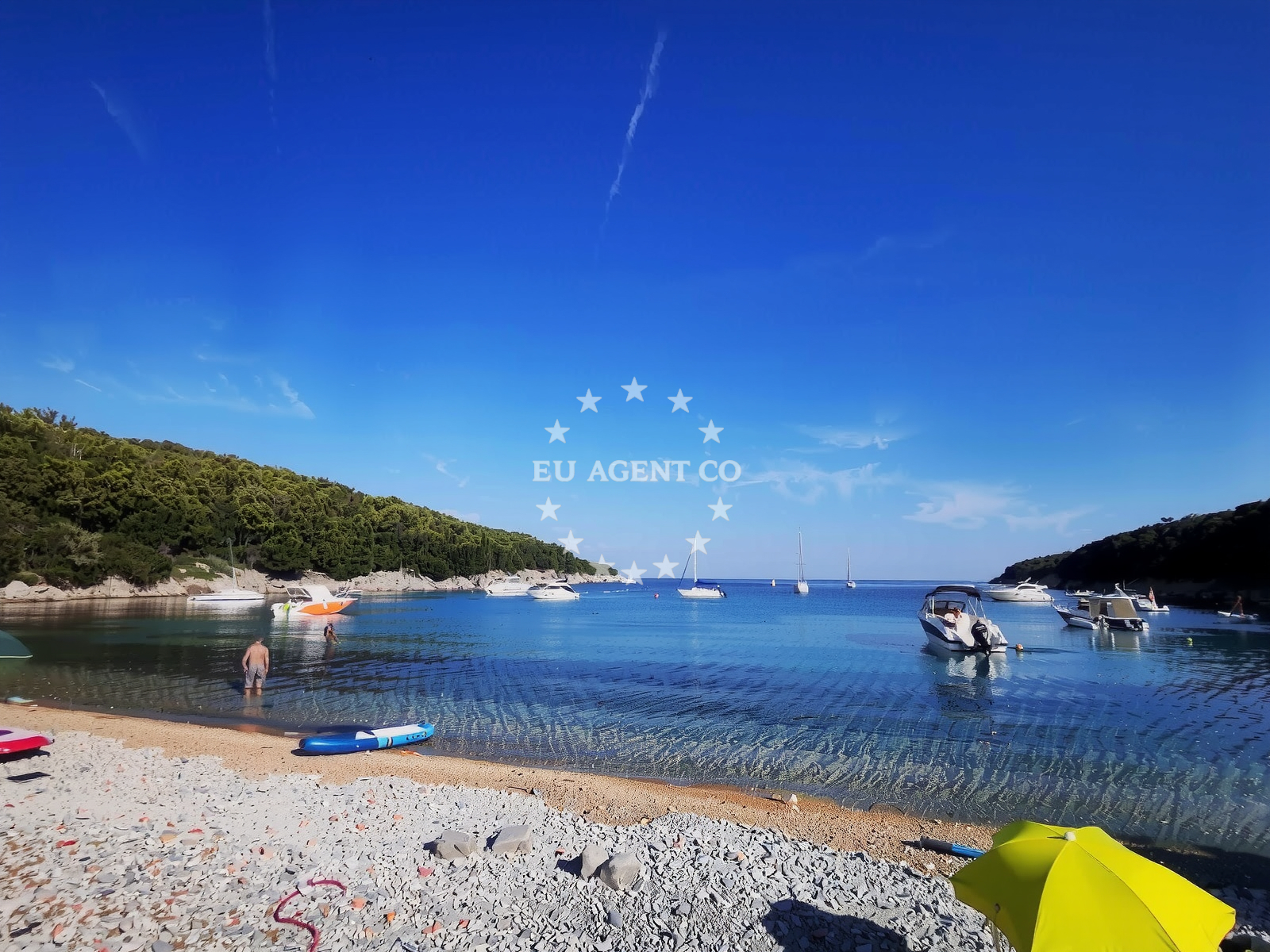 Additional view of Krušćica anchorage in Anchorage on the island Cres, Istria and Kvarner, Croatia photo 4