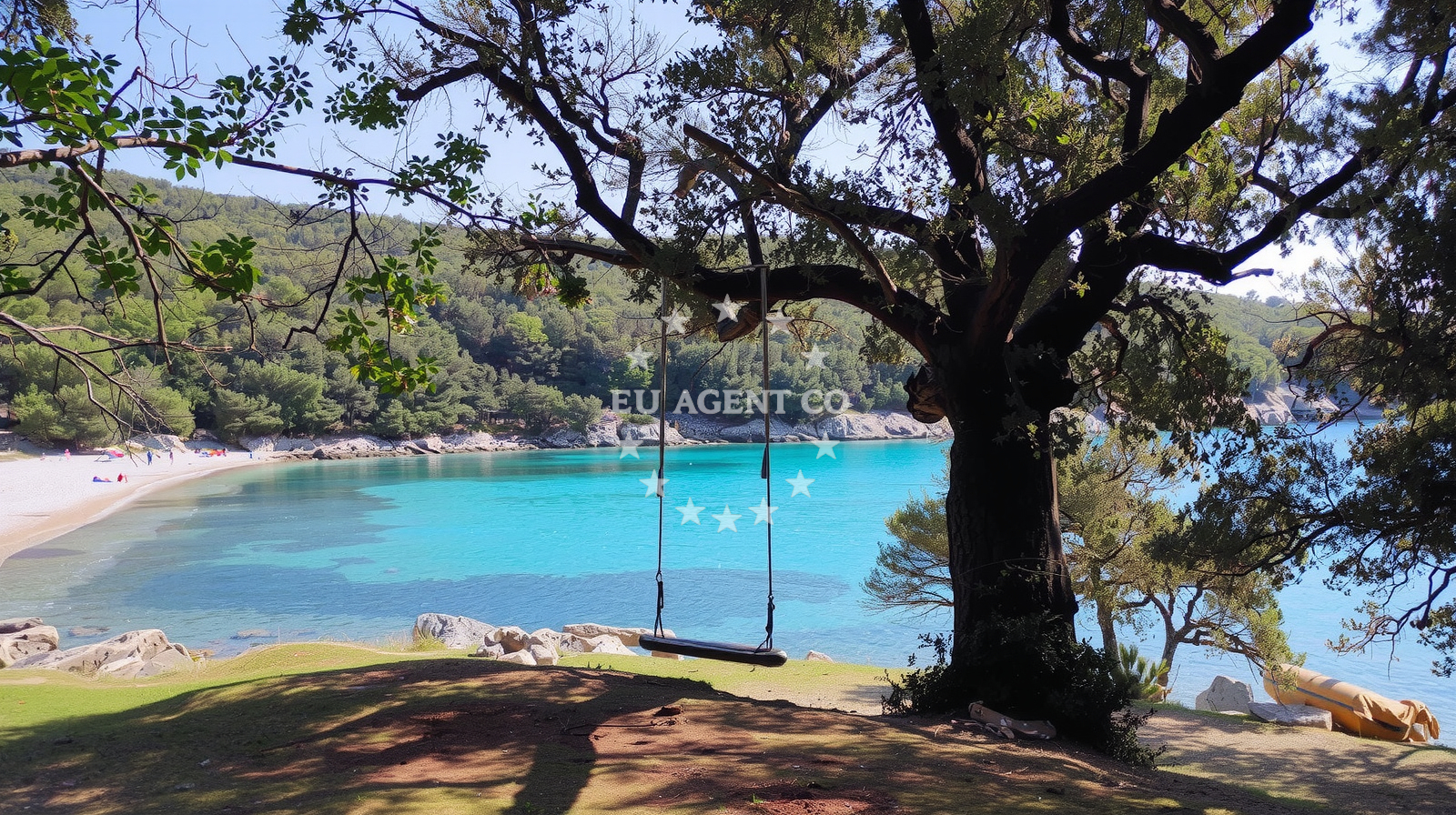 Additional view of Krušćica anchorage in Anchorage on the island Cres, Istria and Kvarner, Croatia photo 7