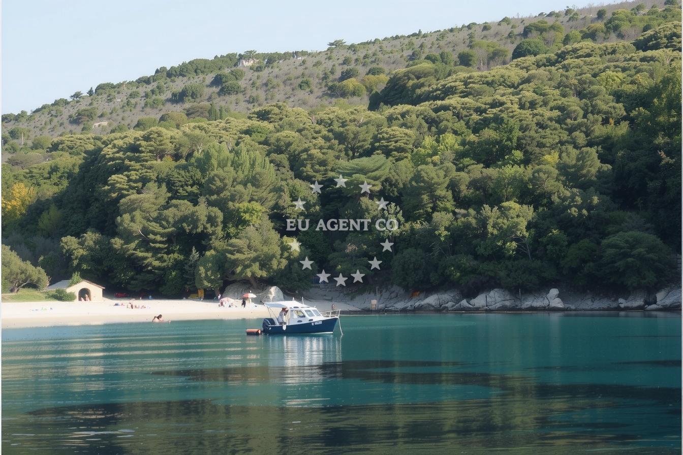 Additional view of Krušćica anchorage in Anchorage on the island Cres, Istria and Kvarner, Croatia photo 8