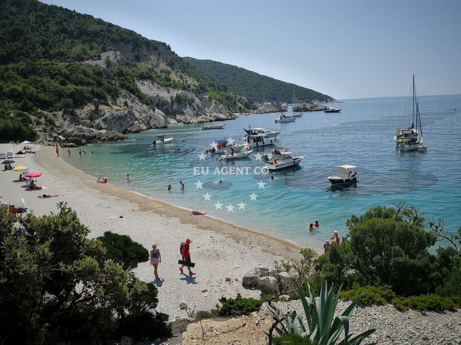 Additional view of Sv. Ivan anchorage in Anchorage in Lubenice on the island Cres, Istria and Kvarner, Croatia photo 4