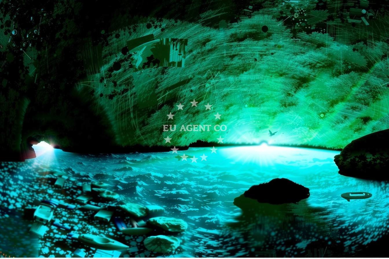 Underwater cave at Zanja Anchorage, Lubenice, Cres
