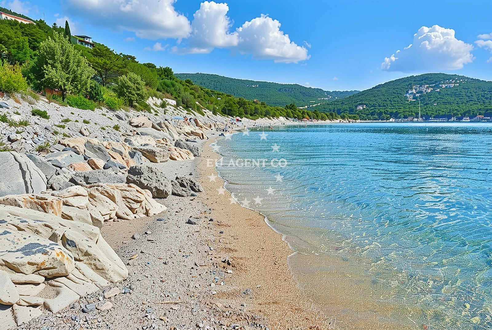 Marina Nerezine on the island of Lošinj, Croatia