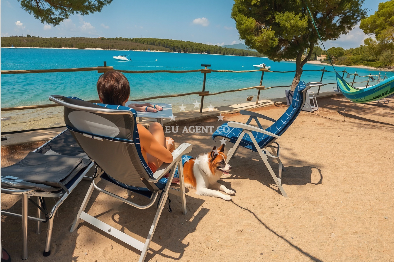 Additional view of Baldarin anchorage in Anchorage in Pogana on the island Cres, Istria and Kvarner, Croatia photo 9