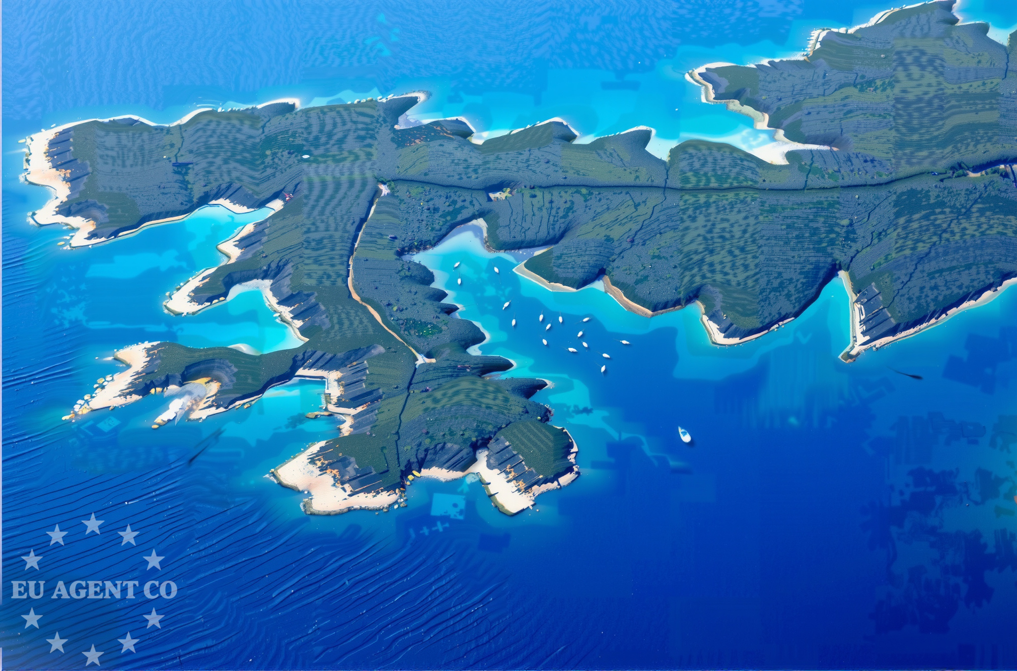 Belej Beach III near Punta Kriza, Cres, Croatia