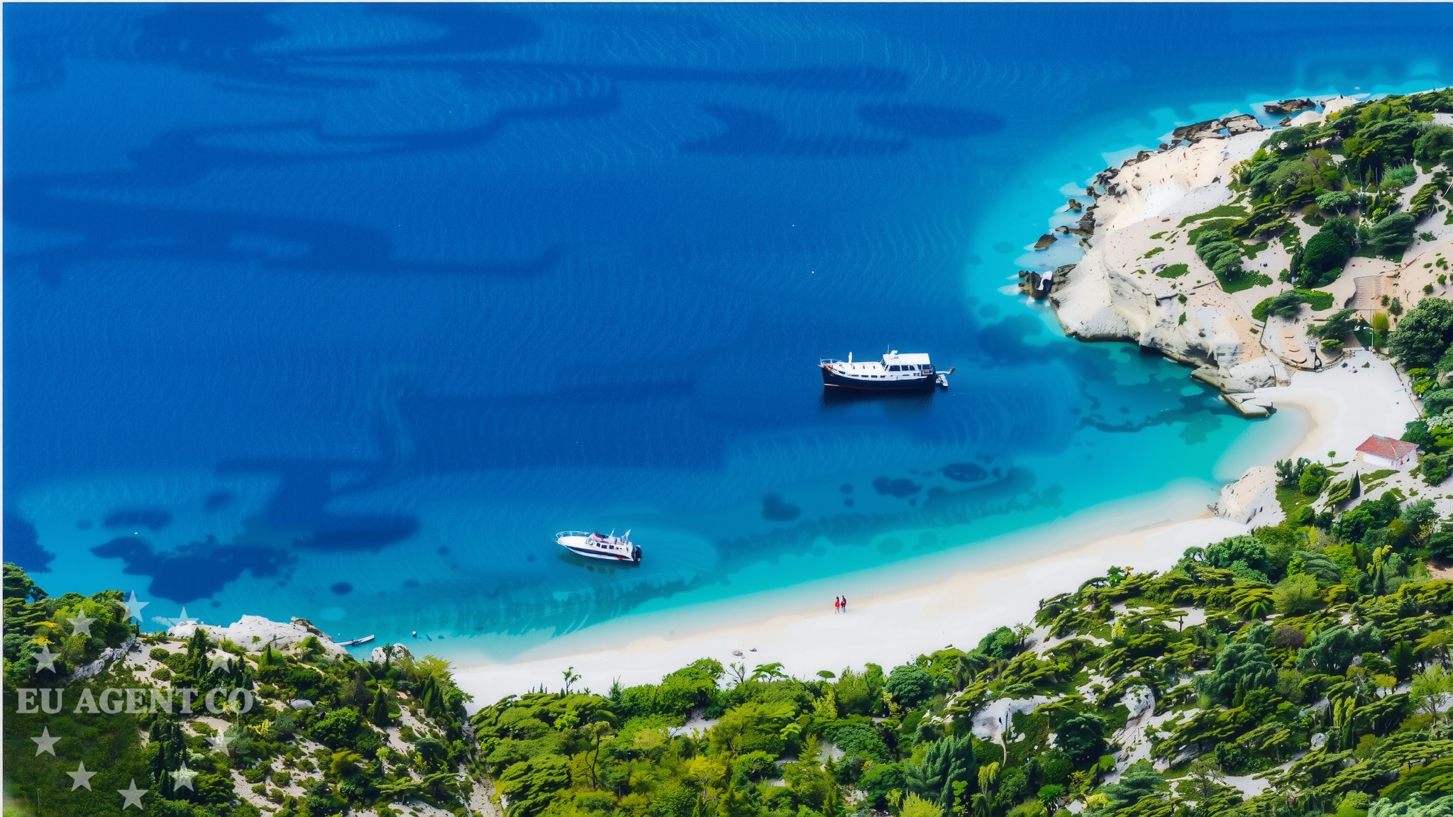 Marina Nerezine on the island of Lošinj, Croatia